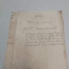 Documentos antiguos: SENTENCIAS DEL TRIBUNAL SUPREMO DE JUSTICIA SALA 2ª 1884 POR CAUSAS CRIMINALES