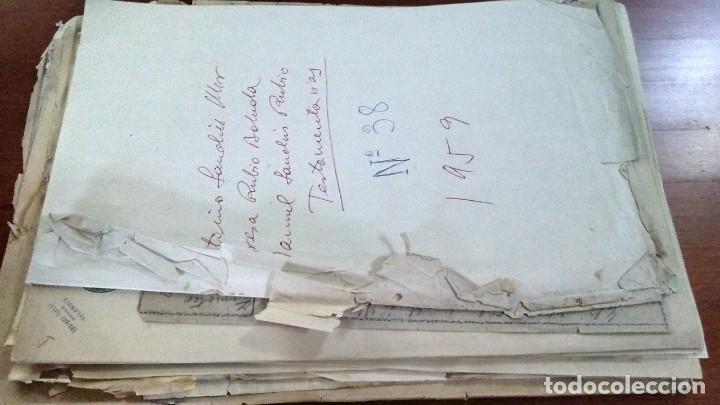Old Documents: MISLATA (VALENCIA) TESTAMENTARIA POR FALLECIMIENTO TIERRAS EN MISLATA Y VALENCIA