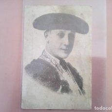 Documentos antiguos: TAUROMAQUIA, MANOLO GRANERO, 1922, RECORDATORIO DE LA CORRIDA. Lote 131410518