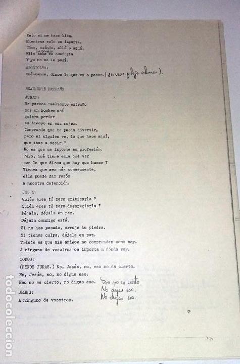 Documentos antiguos: Libreto de la Opera de Jesus Superstar de Camilo Sesto - Foto 2