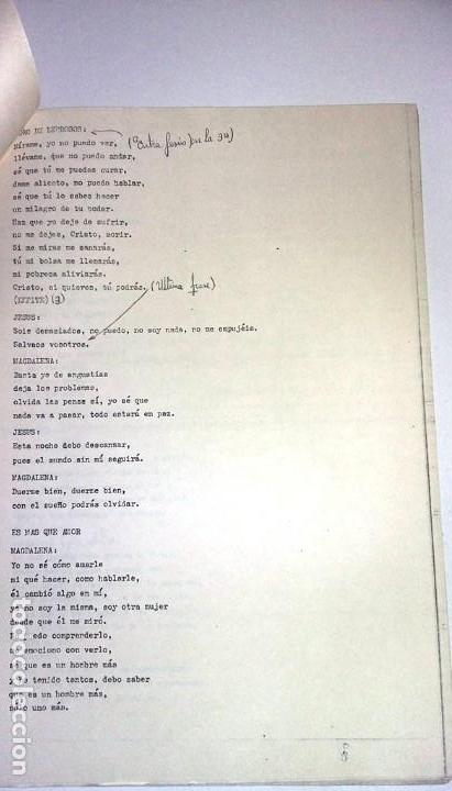 Documentos antiguos: Libreto de la Opera de Jesus Superstar de Camilo Sesto - Foto 5