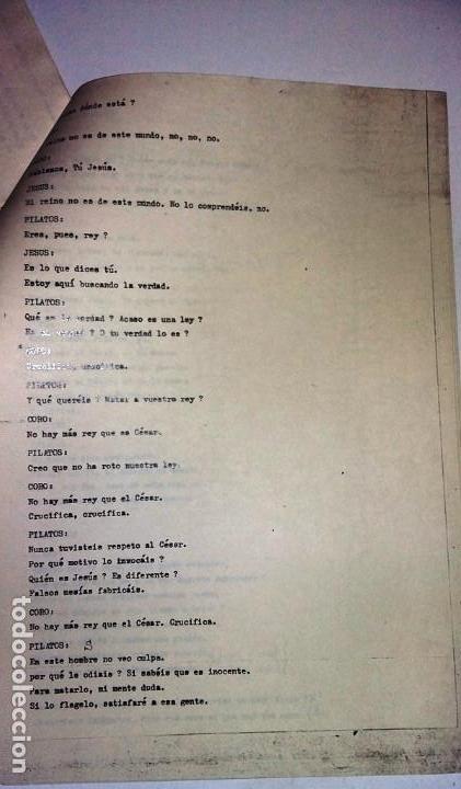 Documentos antiguos: Libreto de la Opera de Jesus Superstar de Camilo Sesto - Foto 8