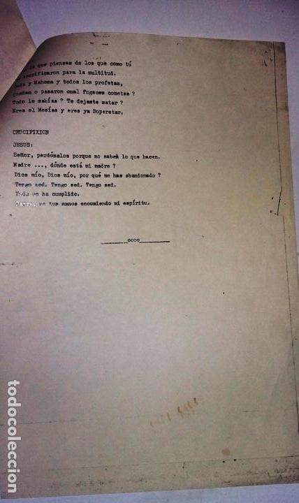 Documentos antiguos: Libreto de la Opera de Jesus Superstar de Camilo Sesto - Foto 9