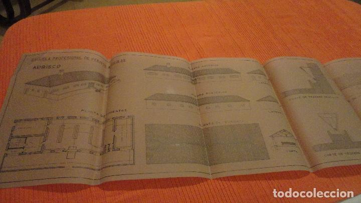 Documentos antiguos: APRISCO.ESCUELA PERITOS AGRICOLAS.PLANO.ALUMNO ISIDRO RODRIGUEZ.MADRID 1961