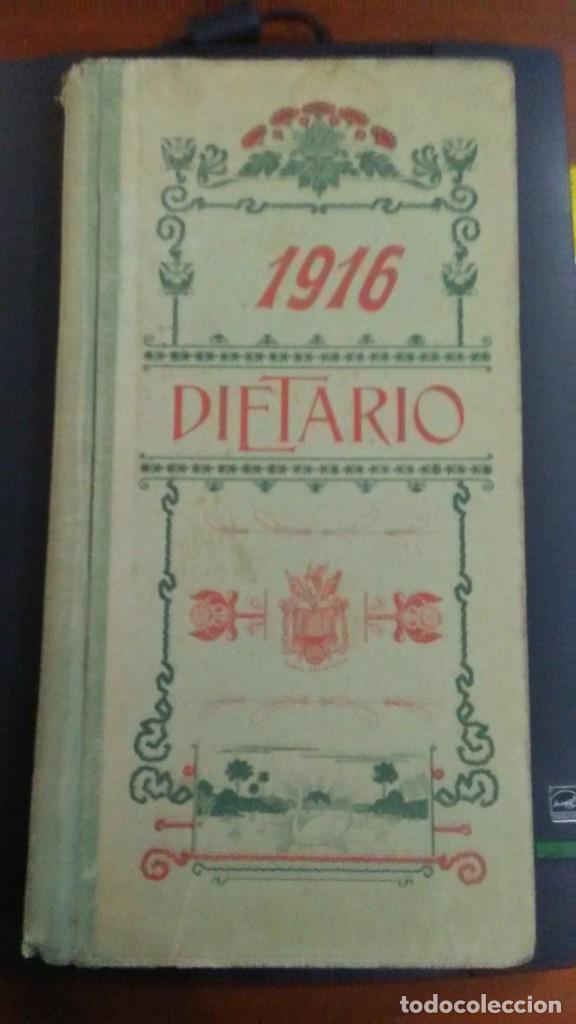 Documentos antiguos: 1916 DIETARIO - Foto 1