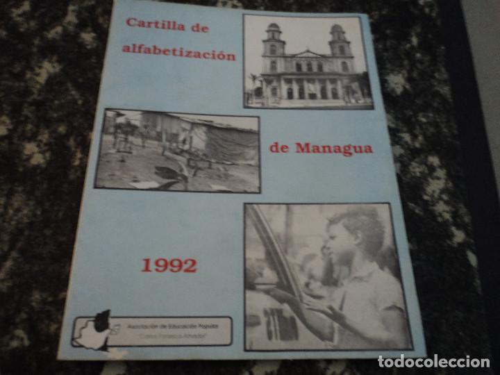 Documentos antiguos: cartilla de alfabetizacion de managua 1992 AEP carlos fonseca