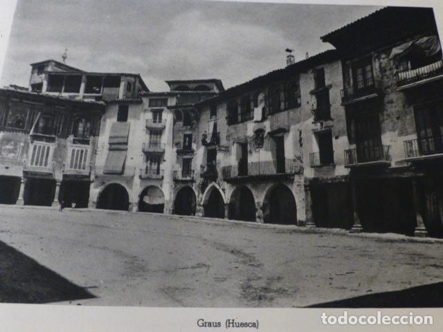 Documentos antiguos: GRAUS HUESCA HUECOGRABADO A&Ntilde;OS 40 - Foto 1