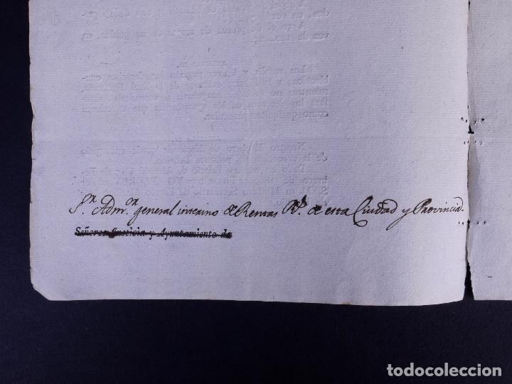 Documentos antiguos: REAL DECRETO DE JOSEF NAPOLE&Oacute;N. SEGOVIA 1809 - Foto 5