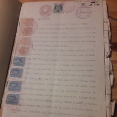 Documentos antiguos: INVENTARIO BIENES DIFUNTA 1938 BARCELONA-JUZGADO GENERAL CONTRATACION EVASION CAPITALES GUERRA CIVIL. Lote 144062161