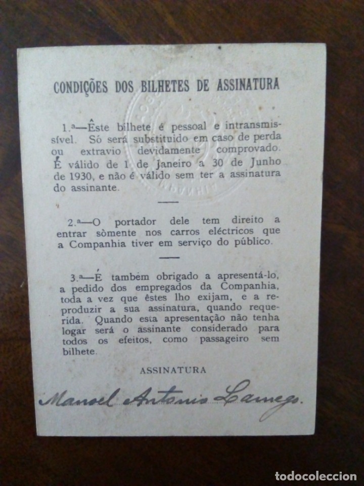 Documentos antiguos: Carnet Ferrocarril Lisboa 1930. - Foto 4