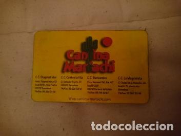 Documentos antiguos: TARJETA RESTAURANTE MEXICANO BCN - Foto 1