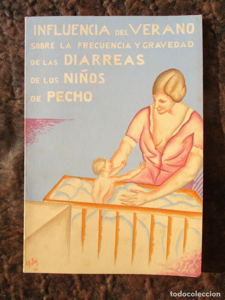 Documents Anciens: folleto republica espa&ntilde;ola direccion general sanidad influencia del verano leche de pecho ni&ntilde;os poly