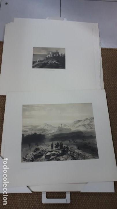 Documentos antiguos: colecci&oacute;n de 52 grabados espa&ntilde;oles. - Foto 3