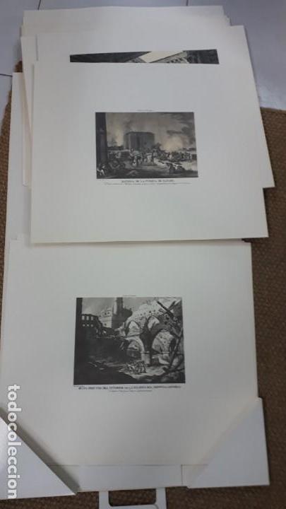Documentos antiguos: colecci&oacute;n de 52 grabados espa&ntilde;oles. - Foto 5