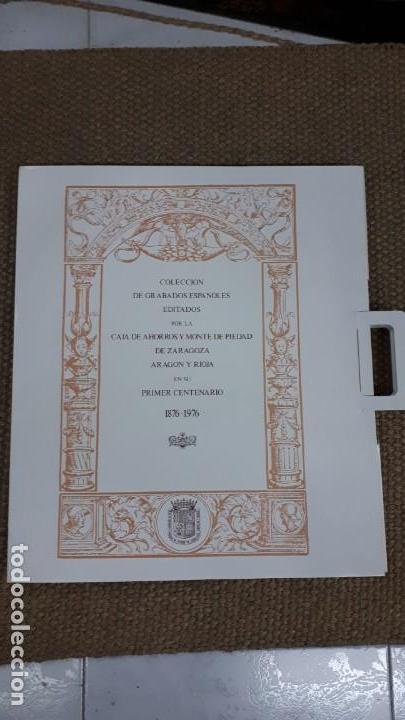 Documentos antiguos: colecci&oacute;n de 52 grabados espa&ntilde;oles. - Foto 1