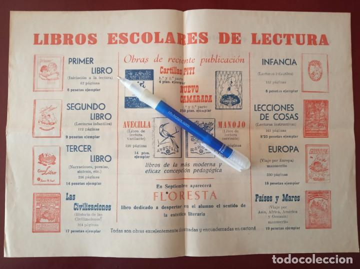 Documentos antiguos: publicidad - libreria benjamin ballester - castellon - Foto 2