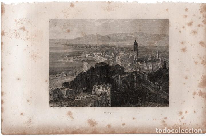 Documentos antiguos: malaga. gravado