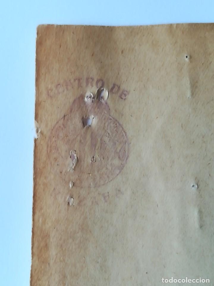 Documentos antiguos: ESCRITO CON SELLO CENTRO RUZAFA VALENCIA - Foto 2