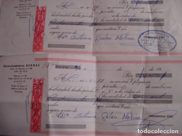 Documentos antiguos: DOS LETRAS A&Ntilde;OS 70 - Foto 1