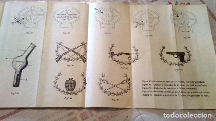 Documents Anciens: 1925. LAMINAS CAMPO DE TIRO E INSTRUCCION MIITAR