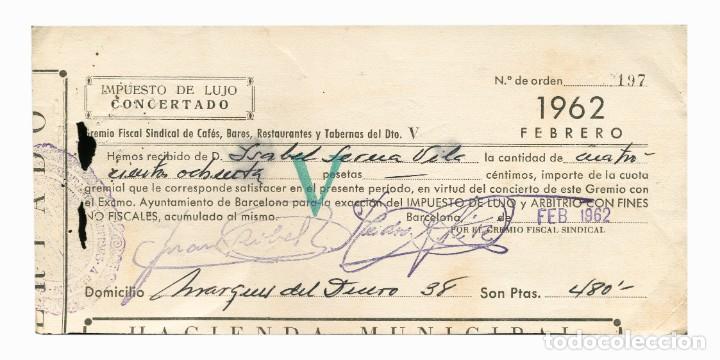 Documentos antigos: Seis documentos antiguos diferentes provincia Barcelona