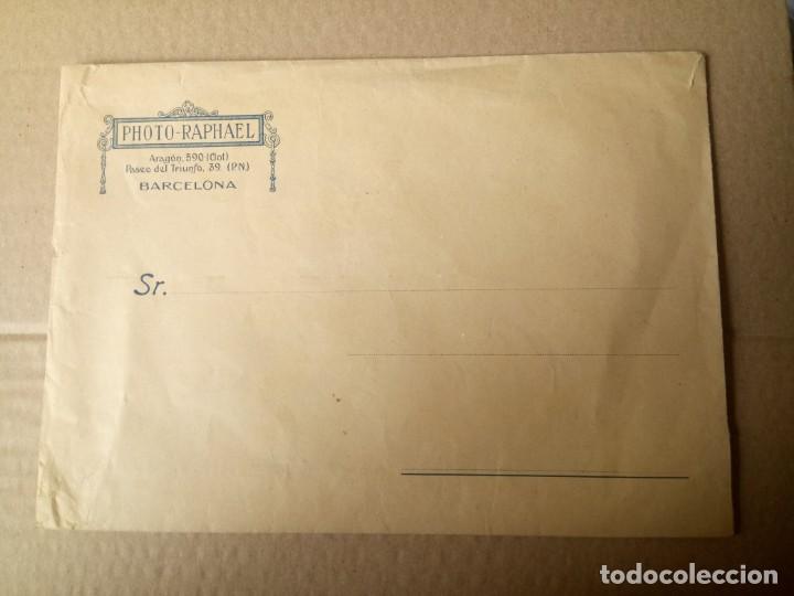 Documents Anciens: ANTIGUO SOBRE CON LOGOTIPO DE PHOTO RAPHAEL