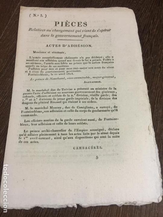 Documentos antiguos: Excepcional documento historico,1814, general Palafox, Zaragoza, la guerra interminable - Foto 1