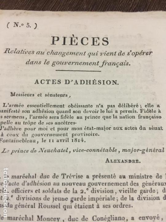 Documentos antiguos: Excepcional documento historico,1814, general Palafox, Zaragoza, la guerra interminable - Foto 2