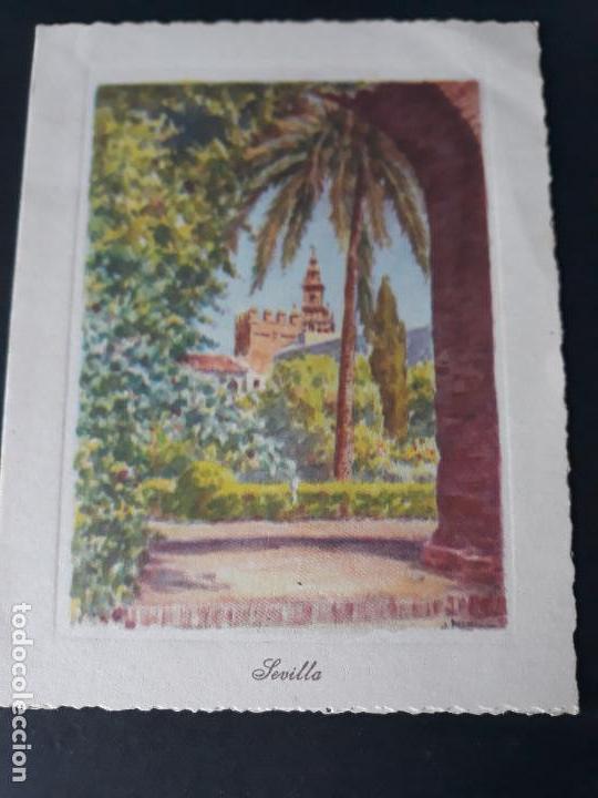 Documentos antiguos: SEVILLA TARJETA ILUSTRADOR - Foto 1