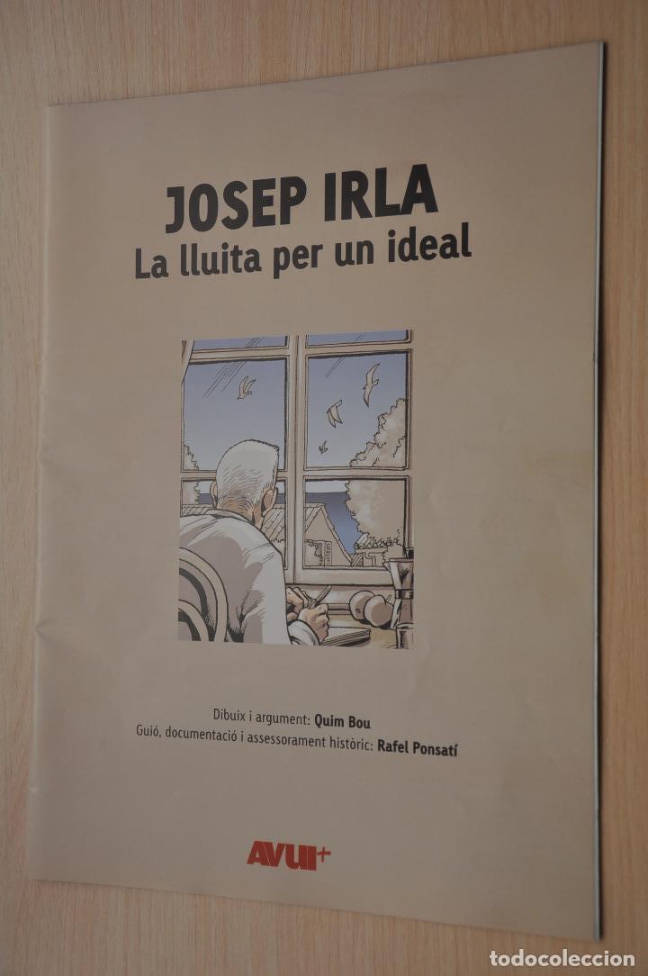 Documentos antiguos: comic josep irla, la lluita per un ideal 2007 - Foto 1