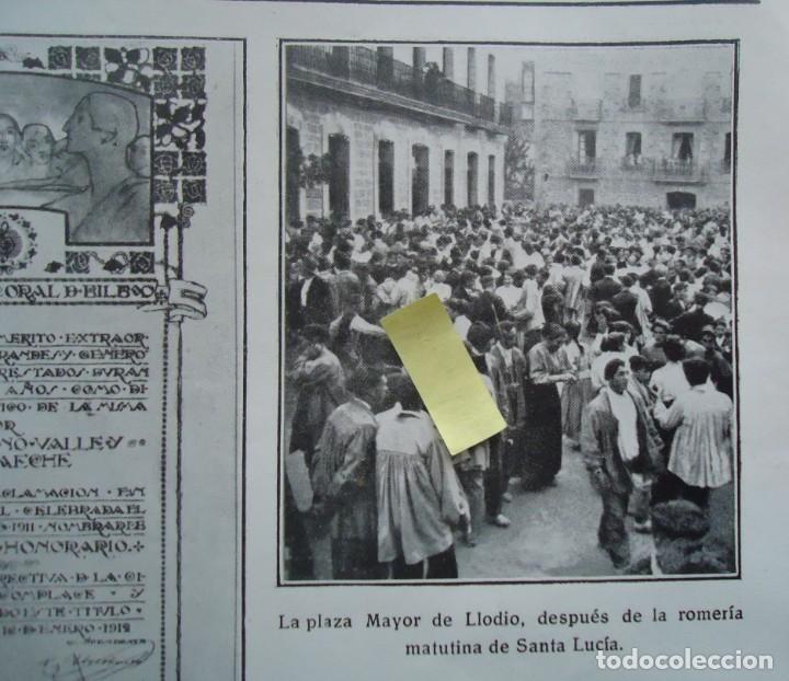 Documentos antiguos: romeria plaza mayor llodio laudio valle ayala alava pais vasco aureliano valle tellaeche bilbao