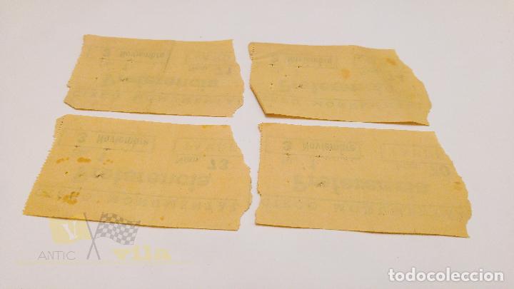 Documentos antiguos: 4 Entradas de Circo Monumental - Foto 3
