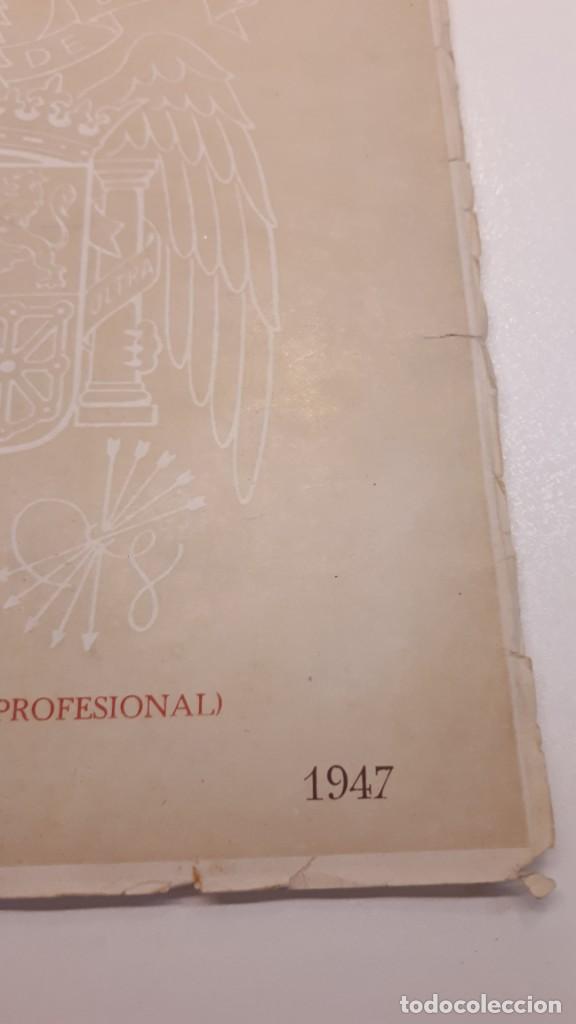 Documentos antiguos: Colegios de Practicantes de Espa&ntilde;a, 1947 - Foto 3
