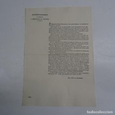 Documentos antiguos: REAL DECRETO DE REINA GOBERNADORA ACERCA OFICIALES ARMADA NACIONAL 1837 JUAN ALVAREZ DE MENDIZABAL