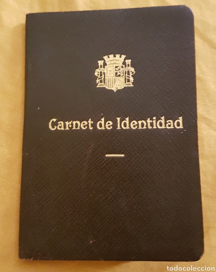 Documentos antiguos: Carnet de identidad republica espa&ntilde;ola - Foto 1