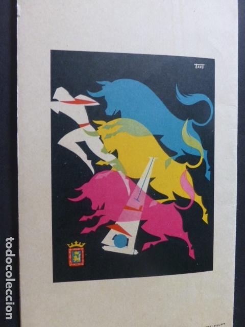 Documentos antiguos: PAMPLONA SAN FERMIN 1960 PROGRAMA DE FIESTAS - Foto 4
