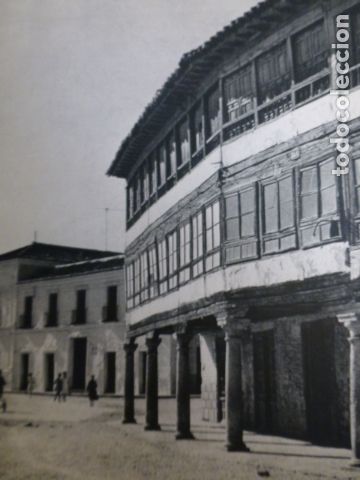 Documentos antiguos: ALMAGRO CIUDAD REAL DETALLE URBANO ANTIGUA LAMINA HUECOGRABADO A&Ntilde;OS 50 15,5 X 22 CMTS
