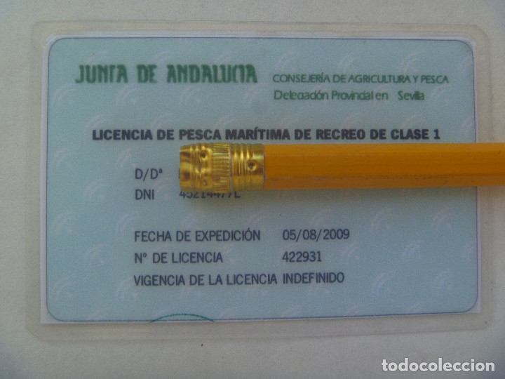 Junta Andalucia Licencia Pesca Submarina