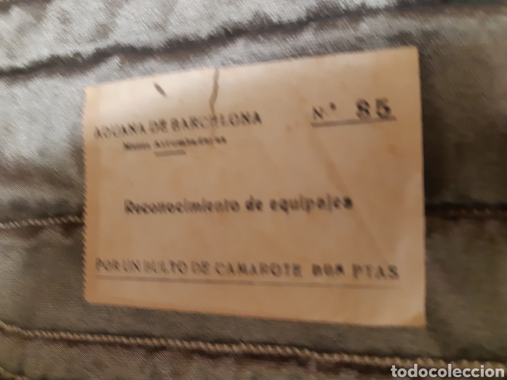 Documentos antiguos: Aduana Barcelona Mozos Arrumbadores - Foto 5