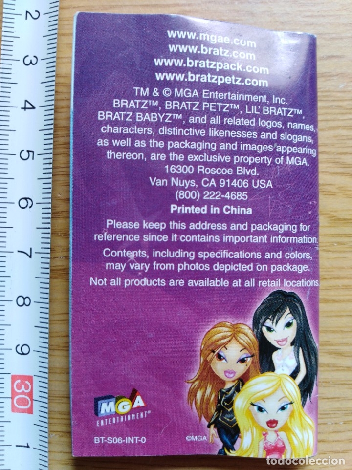 Documentos antiguos: Cat&aacute;logo mu&ntilde;ecas Bratz 2006 - Foto 3