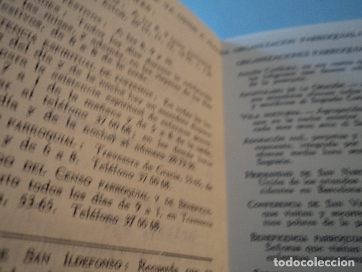 Documentos antiguos: ANTIGUO CARNET DE LA PARROQUIA DE SAN ILDEFONSO - Foto 2
