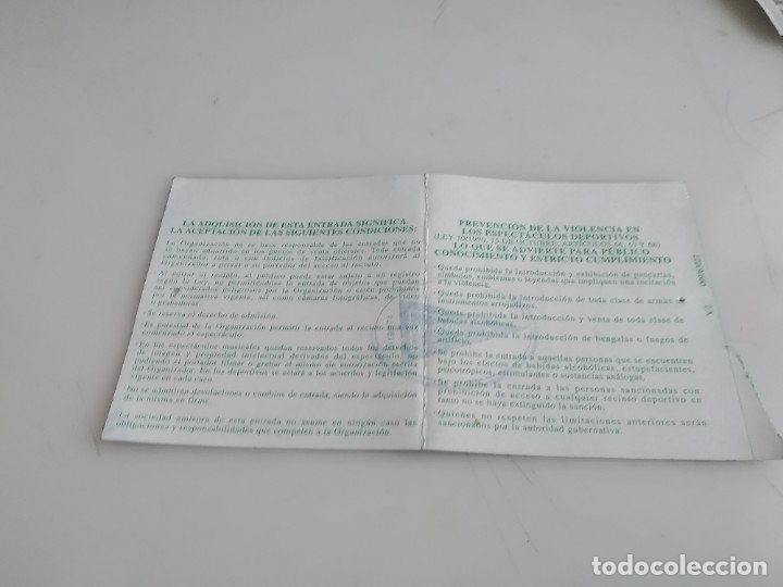 Documentos antiguos: ANTIGUA ENTRADA CONCIERTO SUPERTRAMP - Foto 2