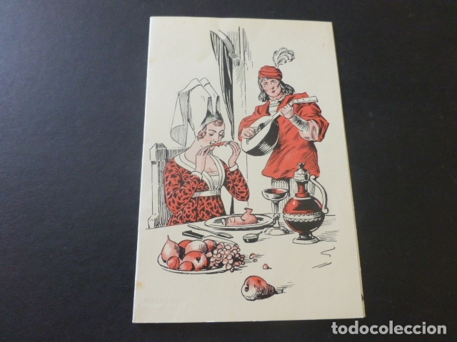 Documentos antiguos: MENU 1935 COMIDA MEDIEVAL - Foto 1