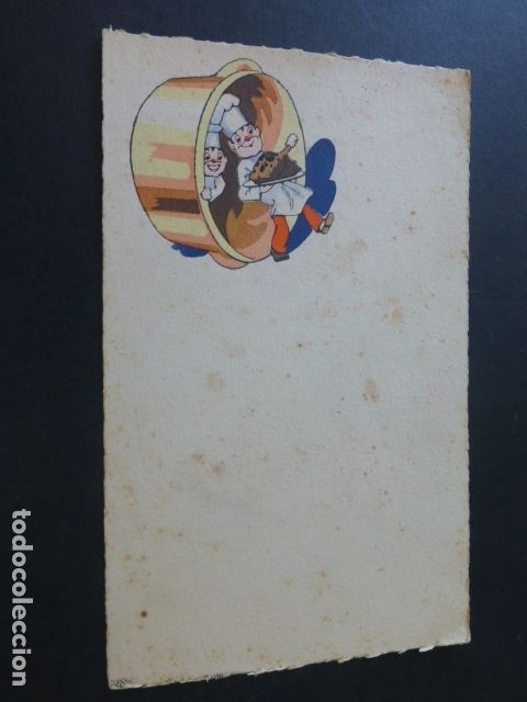 Documentos antiguos: MENU A&Ntilde;OS 20 CROMOLITOGRAFIA - Foto 1