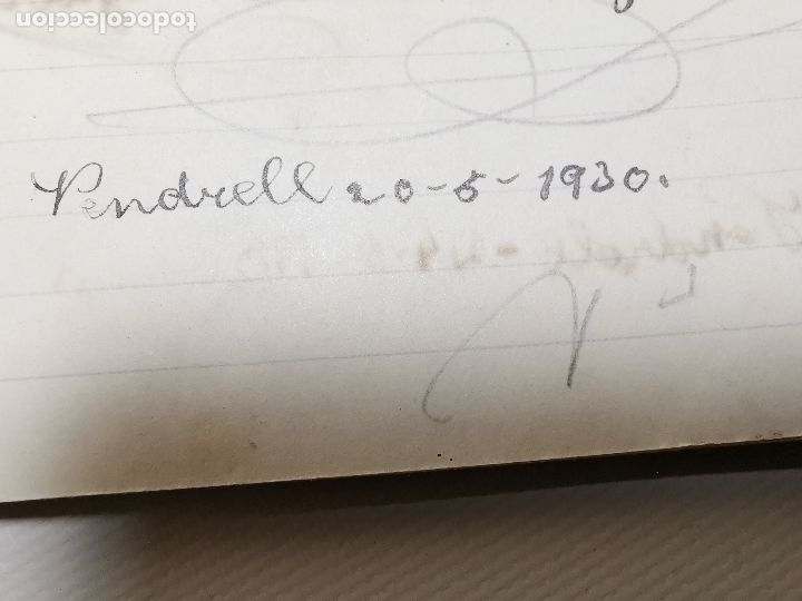 Documentos antiguos: CUADERNO LIBRETA EL COLEGIO HERMANOS CARMELITAS DE LA ENSE&Ntilde;ANZA DE EL VENDRELL 1930-- REF-ZZ - Foto 2