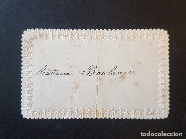 Documentos antiguos: MENU HACIA 1900 - Foto 2