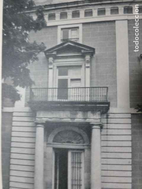 Documentos antiguos: BOADILLA DEL MONTE MADRID PALACIO ANTIGUA LAMINA HUECOGRABADO - Foto 1