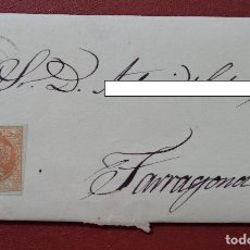 Documentos antiguos: ANTIGUA ENVUELTA SIGLO XIX. DIRIGIDA A TARRAGONA