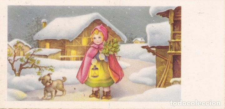 Documentos antiguos: peque&ntilde;a felicitaci&oacute;n de Navidad CyZ 560 sin escribir