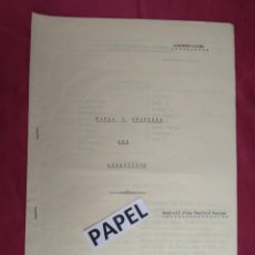 Documentos antiguos: FORÇA I JUSTICIA DEL CORREGIDOR ALEJANDRO CASONA TRADUCCI'O AL CATALÀ PER JOAN VOLTAS NOGUÈ